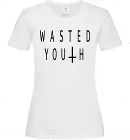 Женская футболка Wasted Белый фото