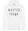 Женская толстовка (худи) Wasted Белый Женская толстовка (худи) Wasted Белый фото