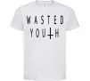 Детская футболка Wasted Белый фото