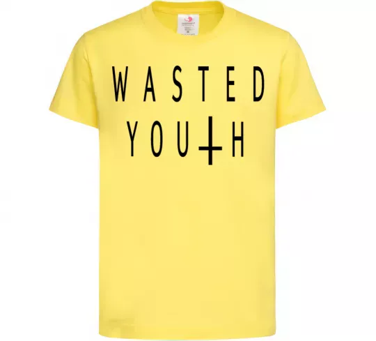 Детская футболка Wasted Лимонный фото