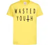 Детская футболка Wasted Лимонный фото