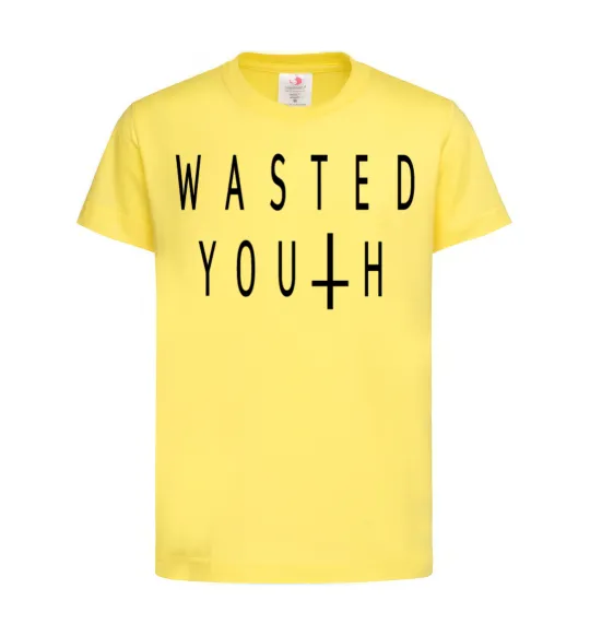 Детская футболка Wasted Лимонный фото