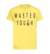 Детская футболка Wasted Лимонный фото