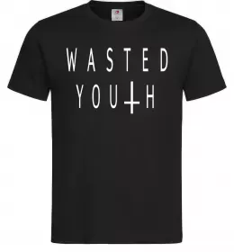 Мужская футболка Wasted Черный фото
