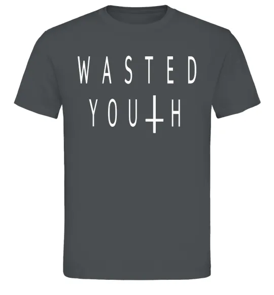 Мужская футболка Wasted Графит фото