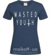 Женская футболка Wasted Темно-синий фото