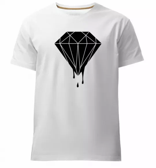 Чоловіча преміум футболка Brilliant Білий фото