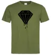 Чоловіча футболка Brilliant Оливковий фото
