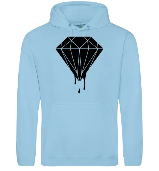 Женская толстовка (худи) Brilliant Голубой фото