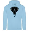 Женская толстовка (худи) Brilliant Голубой фото
