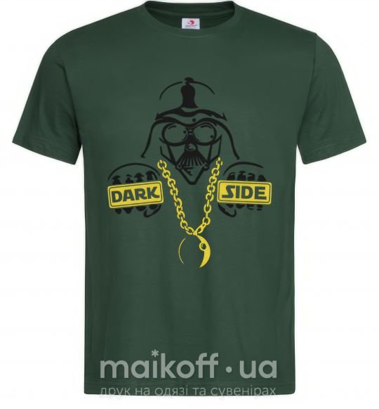 Чоловіча футболка THE-DARK-SIDE-OF-SWAG Темно-зелений фото