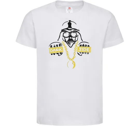 Детская футболка THE-DARK-SIDE-OF-SWAG Белый фото
