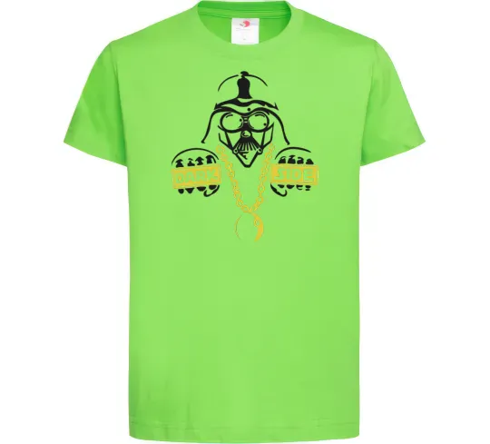 Детская футболка THE-DARK-SIDE-OF-SWAG Лаймовый фото