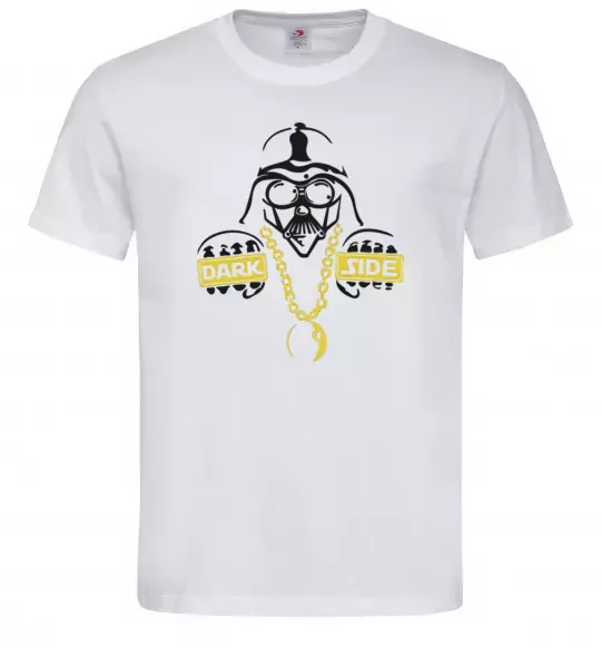 Мужская футболка THE-DARK-SIDE-OF-SWAG Белый фото