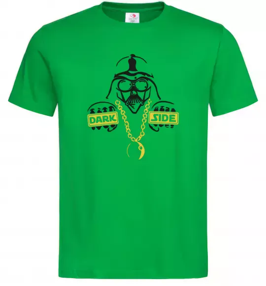 Мужская футболка THE-DARK-SIDE-OF-SWAG Зеленый фото