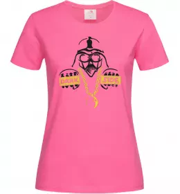 Женская футболка THE-DARK-SIDE-OF-SWAG Ярко-розовый фото
