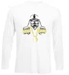 Лонгслив THE-DARK-SIDE-OF-SWAG Белый фото
