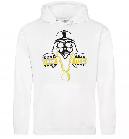 Женская толстовка (худи) THE-DARK-SIDE-OF-SWAG Белый фото