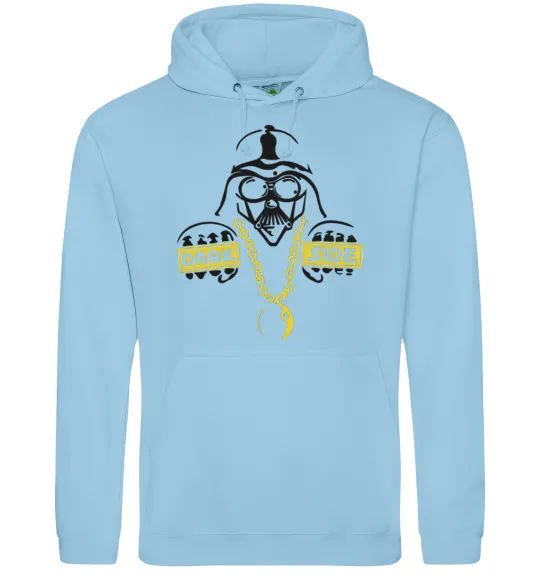 Жіноча толстовка (худі) THE-DARK-SIDE-OF-SWAG Блакитний фото