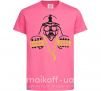 Детская футболка THE-DARK-SIDE-OF-SWAG Ярко-розовый фото