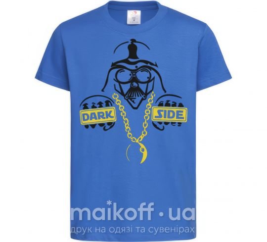 Детская футболка THE-DARK-SIDE-OF-SWAG Ярко-синий фото