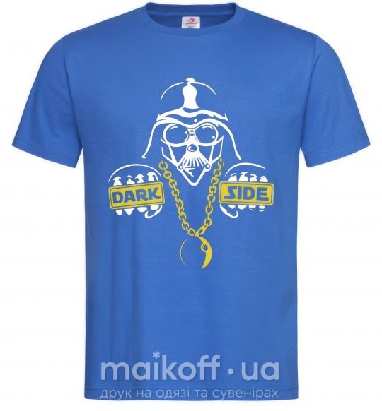 Чоловіча футболка THE-DARK-SIDE-OF-SWAG Яскраво-синій фото