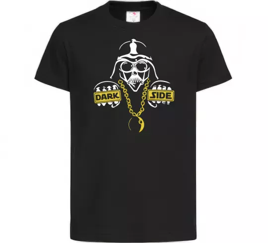 Детская футболка THE-DARK-SIDE-OF-SWAG Черный фото