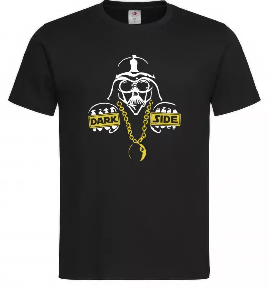Мужская футболка THE-DARK-SIDE-OF-SWAG Черный фото
