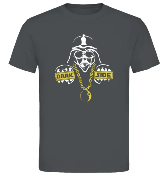 Мужская футболка THE-DARK-SIDE-OF-SWAG Графит фото