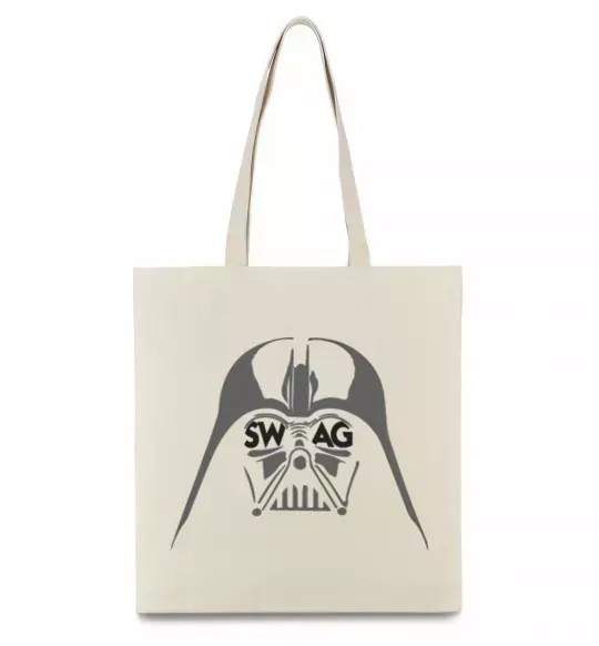 Эко-сумка DARK SIDE SWAG Бежевый фото