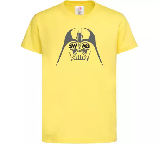 Дитяча футболка DARK SIDE SWAG Лимонний фото