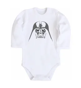 Дитячий бодік DARK SIDE SWAG Білий фото