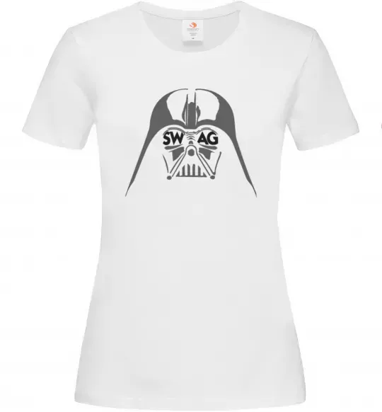 Женская футболка DARK SIDE SWAG Белый фото
