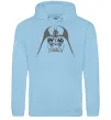 Мужская толстовка (худи) DARK SIDE SWAG Голубой фото