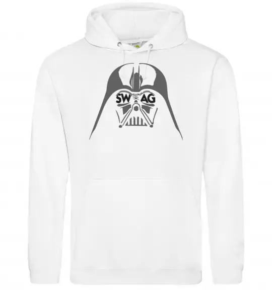 Жіноча толстовка (худі) DARK SIDE SWAG Білий фото