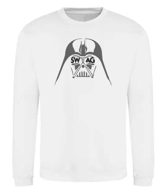 Світшот DARK SIDE SWAG Білий фото