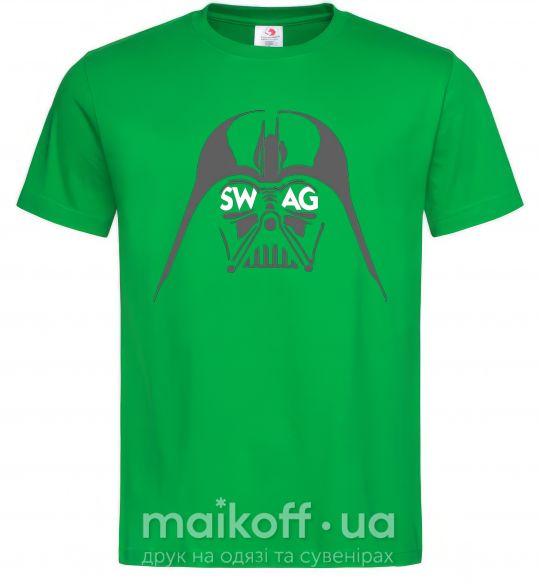 Мужская футболка DARK SIDE SWAG Зеленый фото