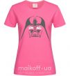 Жіноча футболка DARK SIDE SWAG Яскраво-рожевий фото