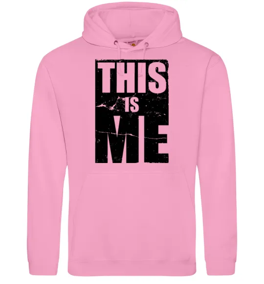 Чоловіча толстовка (худі) This is me Рожевий фото
