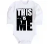 Детский боди This is me Белый фото