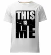 Чоловіча преміум футболка This is me Білий фото