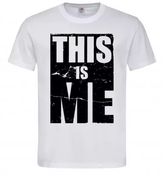 Чоловіча футболка This is me Білий фото
