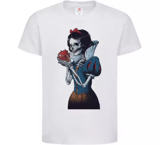 Детская футболка Білосніжка Белый фото