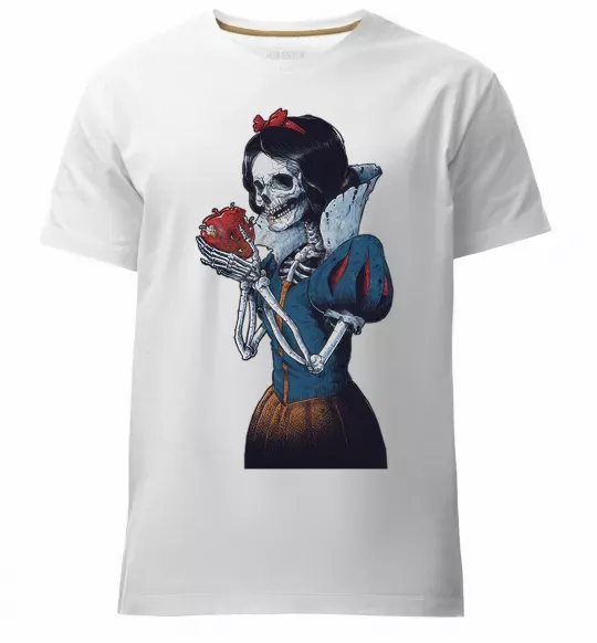 Мужская премиум футболка Білосніжка Белый фото