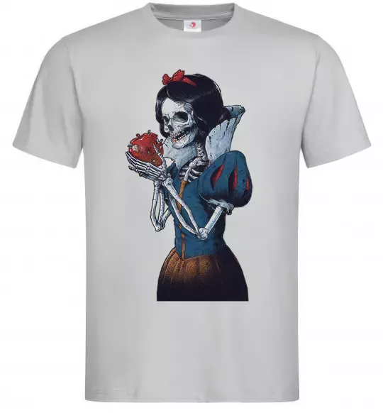 Чоловіча футболка Білосніжка Сірий фото