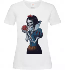 Женская футболка Білосніжка Белый фото