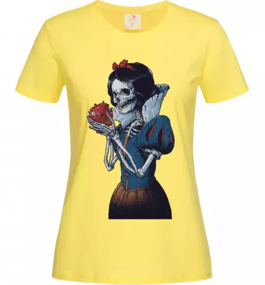 Женская футболка Білосніжка Лимонный фото