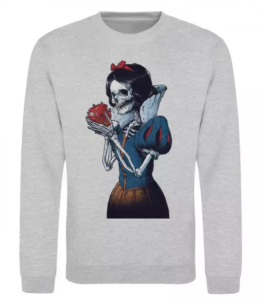 Світшот Білосніжка Сірий меланж фото