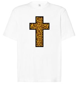 Футболка Оверсайз Леопардовий хрест