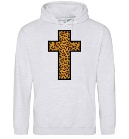 Жіноча толстовка (худі) Леопардовий хрест Жіноча толстовка (худі) Леопардовий хрест